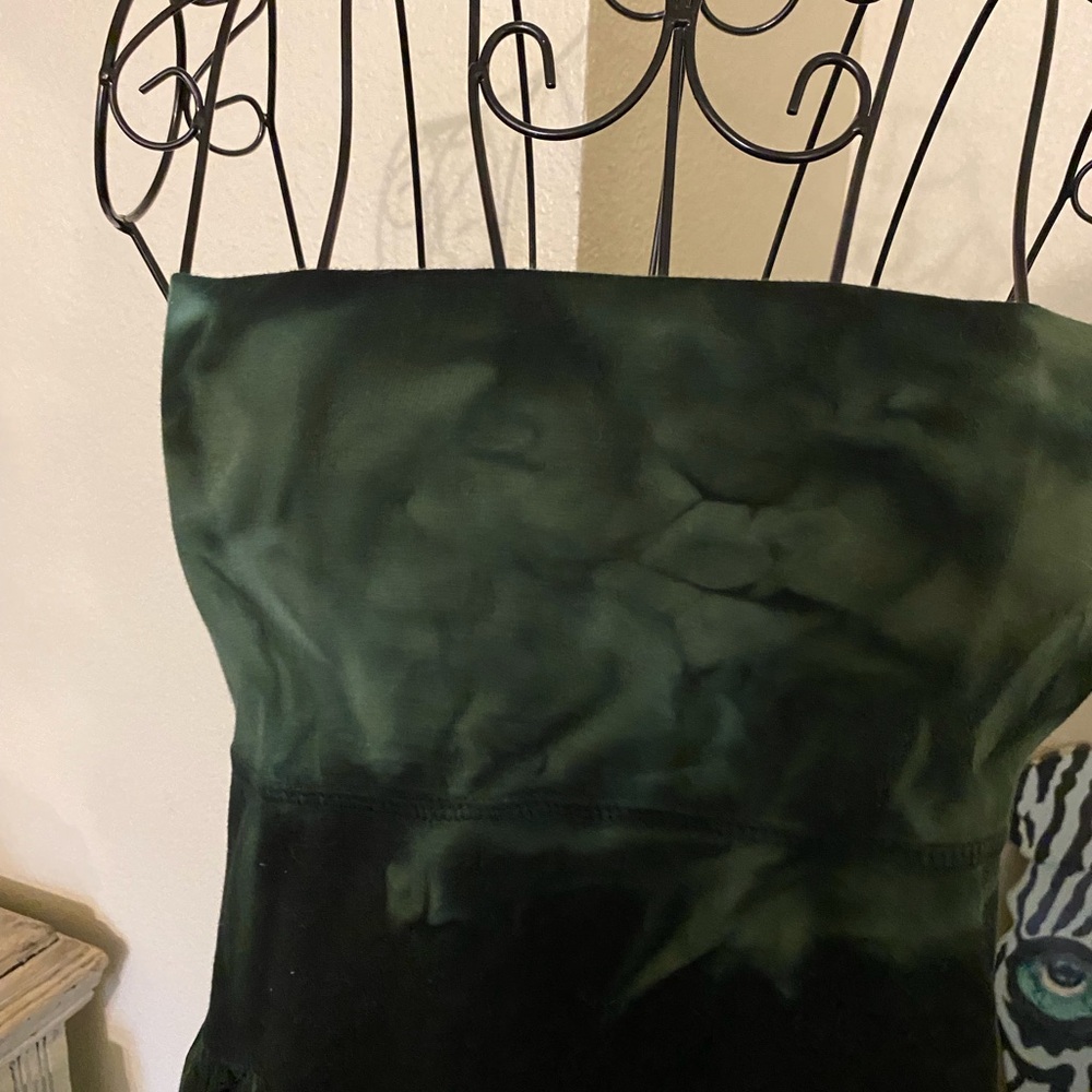Solitaire Strapless Ombre Teal & Black Maxi Dress or skirt - Picture 4 of 11